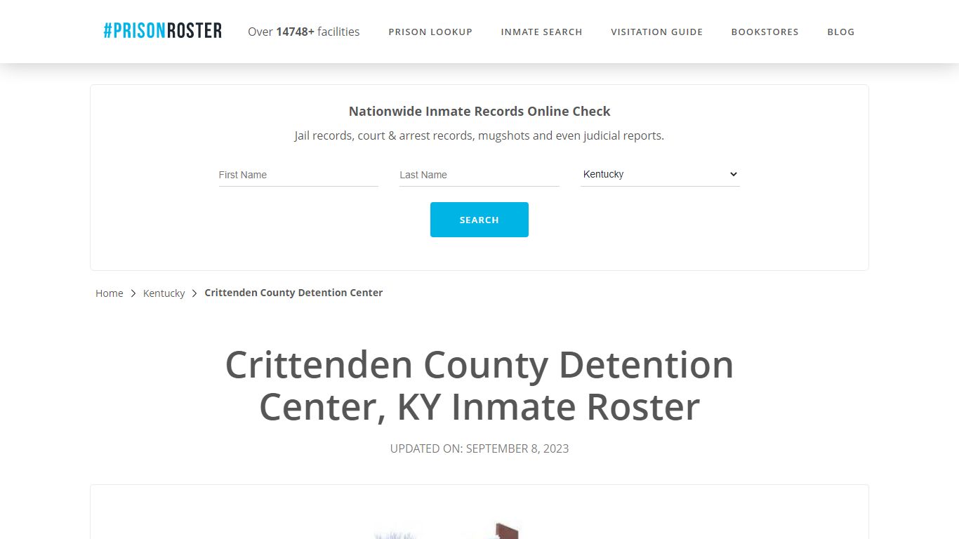 Crittenden County Detention Center, KY Inmate Roster - Prisonroster